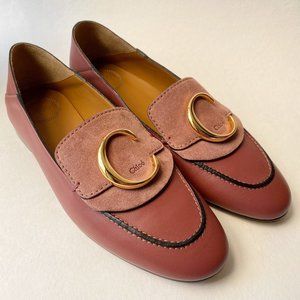 Chloe C Leather Loafers